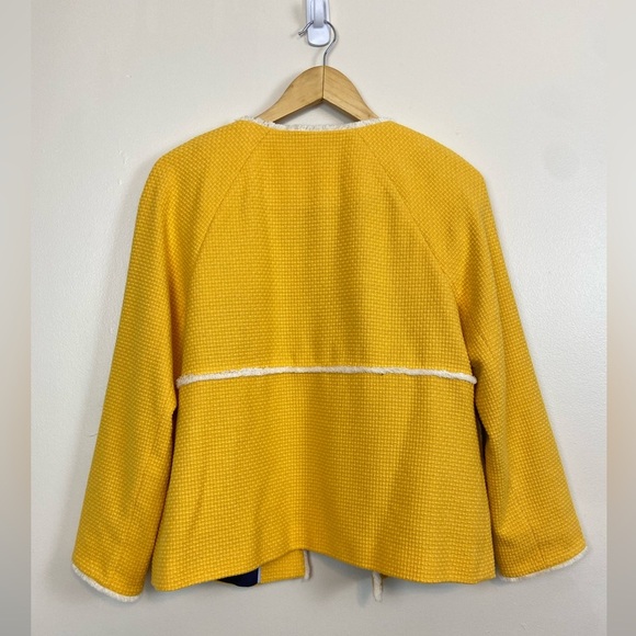 Boden Mustard Blazer with Cream Accents - Picture 11 of 11